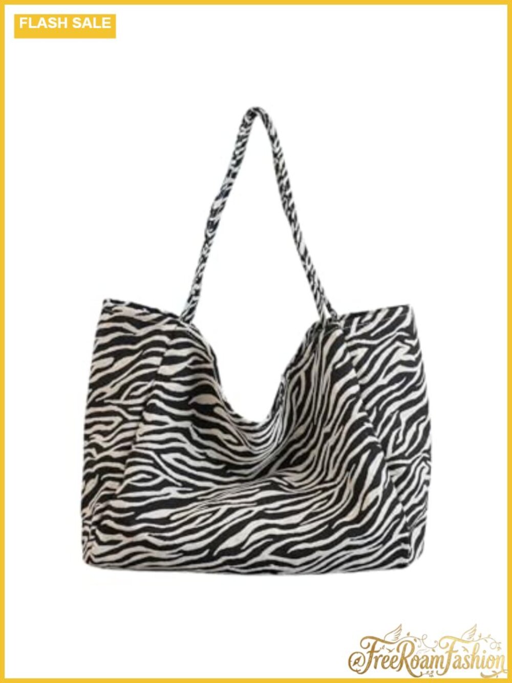 Oversize Leopard Cheetah Tote Bag Large Capacity Shoulder Bag